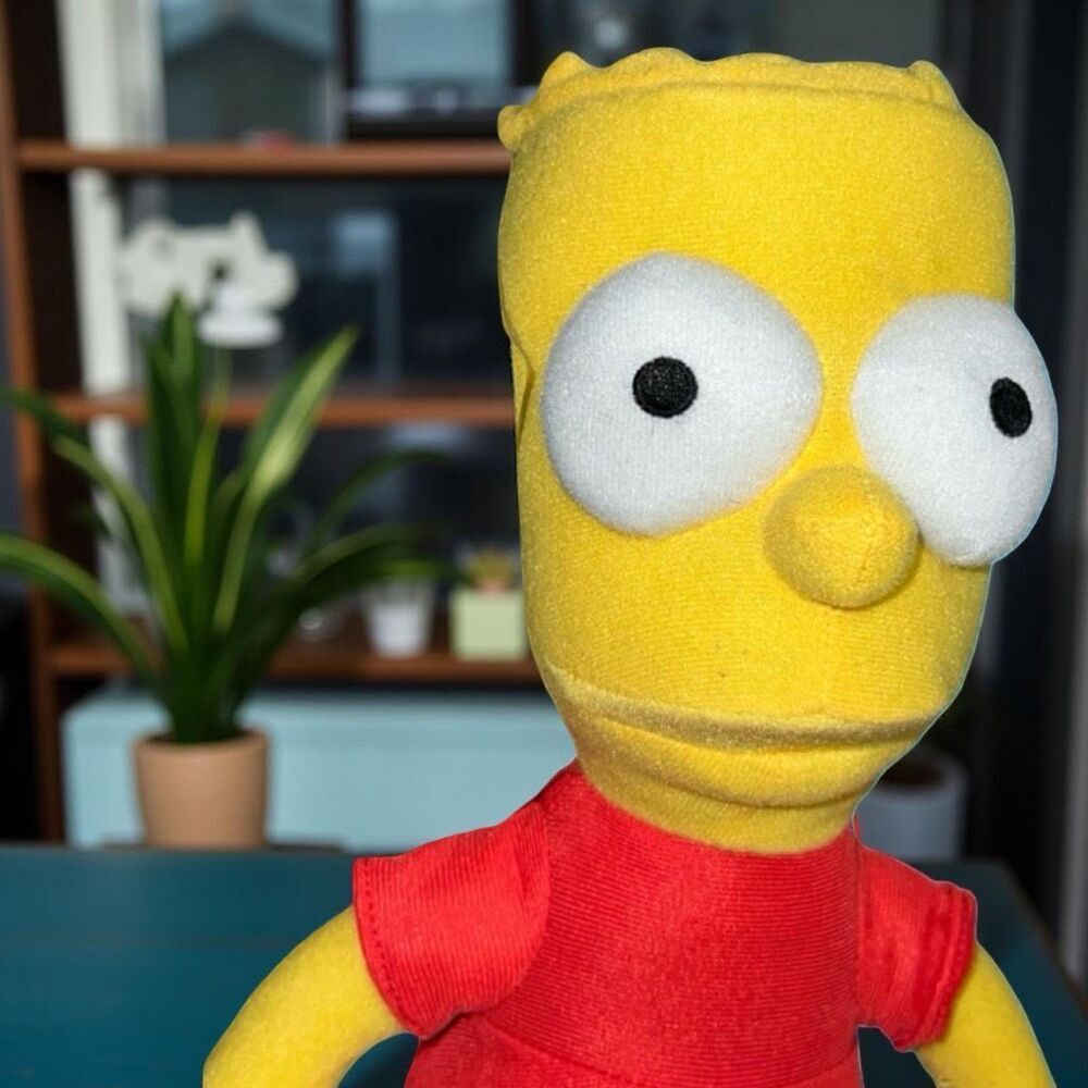 2016 Bart Simpson Plush Dolls Toys Stuffed Animals Toy Factory 15” P52